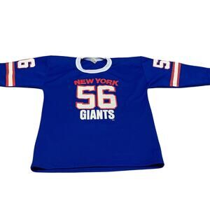 Vintage Hutch New York Giants Jersey Youth Med #56 Lawrence Taylor Made In USA